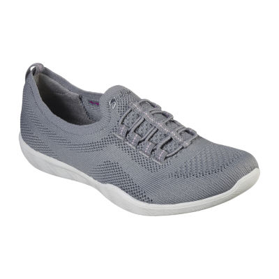 Skechers Womens Newbury St Every Angle Slip-On Shoe, Color: Gray