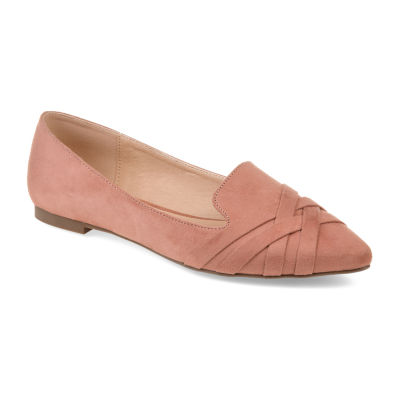 Journee Collection Womens Mindee Pointed Toe Ballet Flats