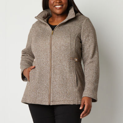 Women's plus size quilted car cheap coat