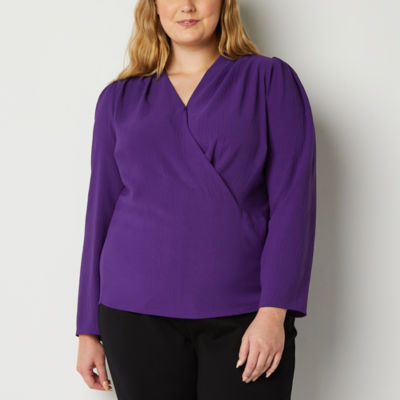 Worthington store peplum top