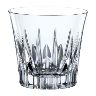 JoyJolt Set of (2) 7.4oz Windsor Double Old Fashioned Tumblers ,Clear