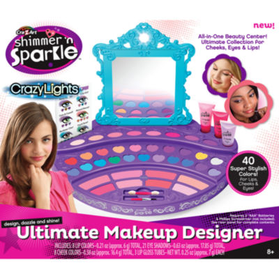 Cra Z Art Shimmer N Sparkle Crazy Lights Ultimatemake Up Designer Kit