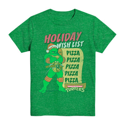 Teenage Mutant Ninja Turtles Pizza For Christmas T-Shirt T-Shirt