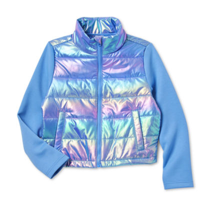 Iridescent Quilted Jacket