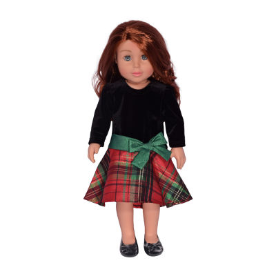 Bonnie Jean Matching Doll Dress Doll Accessory, Color: Red - JCPenney