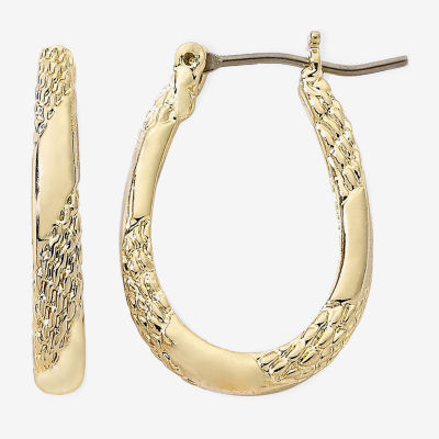 Oh My Heart Hoop Earrings in Gold • Impressions Online Boutique