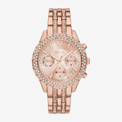 Relic rose 2024 gold watch