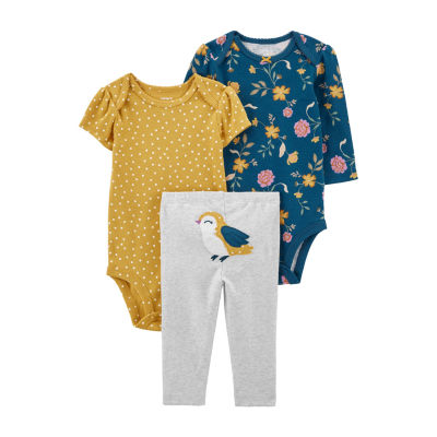 Carters baby girl shop 3 piece set