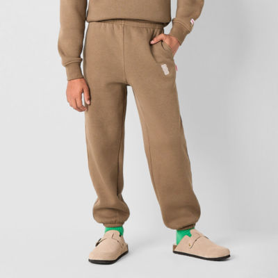 Jcpenney x Haribo Little Big Boys Cuffed Fleece Jogger Pant Brown Regular X Small 6 6x Pants Jogger Pants Easy to Apply Beauty