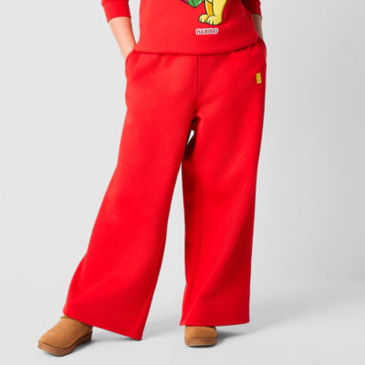 JCPenney x HARIBO Juniors Plus Womens Wide Leg Sweatpant