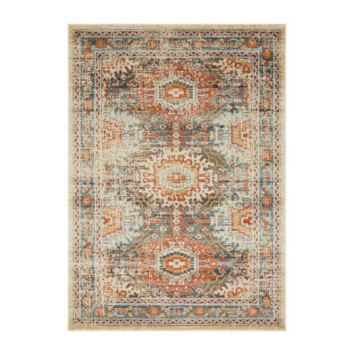 Loloi Terracotta Sky Farmhouse Area Rug