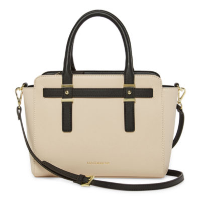 Liz Claiborne Mini Tuxedo Tote Bag JCPenney