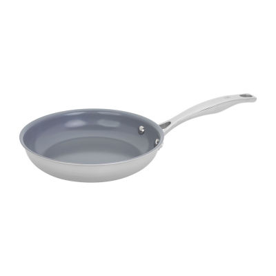 Henckels Stainless Steel 10 Frying Pan with Lid, Color: Stainless Steel -  JCPenney