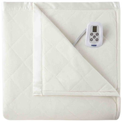 Micro Flannel Heated Midweight Electric Blanket - JCPenney