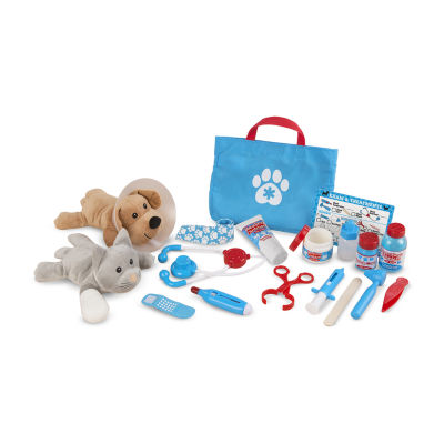 Melissa and doug examine and treat cheap pet vet playset