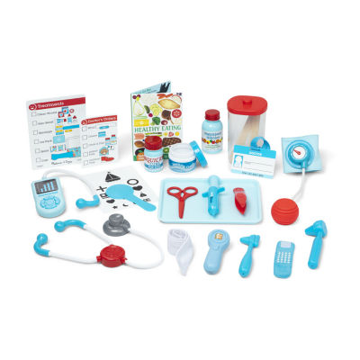  Melissa & Doug Get Well Doctor's Kit Play Set – 25 Toy Pieces -  Doctor Role Play Set, Doctor Kit For Toddlers And Kids Ages 3+ : Toys &  Games