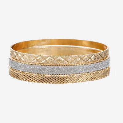 Monet bangle bracelets on sale gold tone