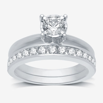 Jcpenney solitaire shop diamond rings