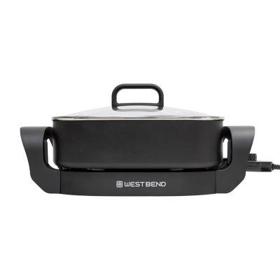 West Bend 12-In. Electric Skillet with Diamond Shield Nonstick