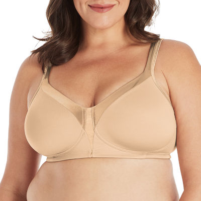 Playtex 4803 TruSupport 18-Hour Wire-Free Seamless Bra - 42D, Dot-Print  #7137