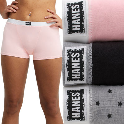 Hanes Originals Ultimate Womens Boxer Briefs 3 Pack - JCPenney