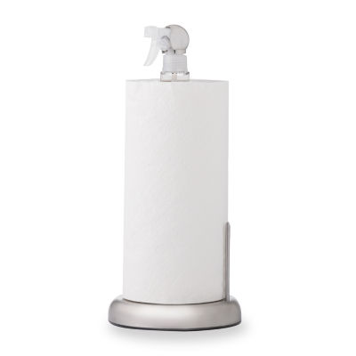 This very useful Tension Paper Towel Holder with Spray Bottle. Link on,  Home Paper Towel Dispenser