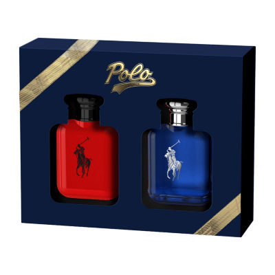 Ralph Lauren Polo Red Blue 2 Pc Travel Spray Set Color World