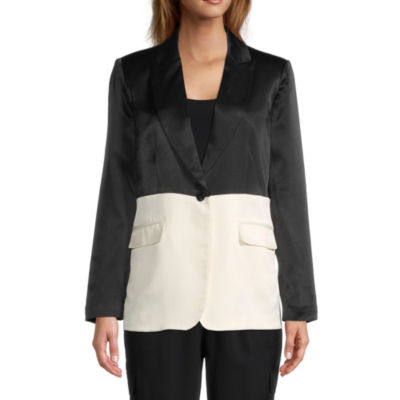 worthington essential flap pocket blazer