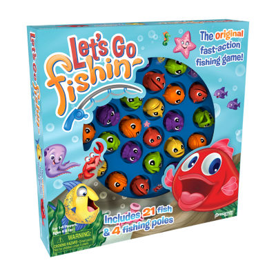 Lets Go Fishing Electronic Board Game Kids Toddlers Family Play