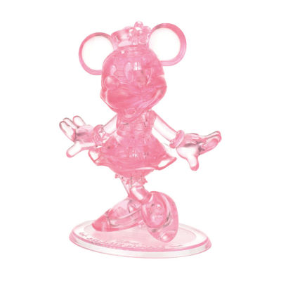 BePuzzled 3D Crystal Puzzle - Disney Minnie Mouse:39 Pcs, Color