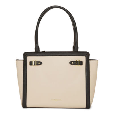 Liz Claiborne Tuxedo Tote Bag JCPenney