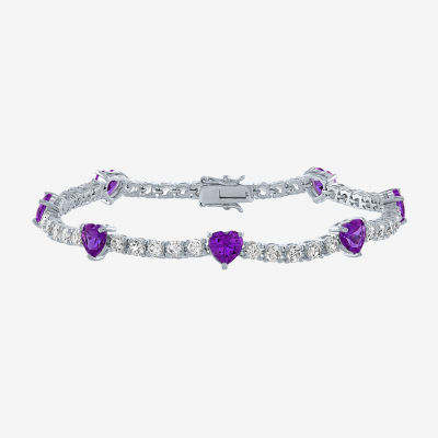 Amethyst on sale tennis bracelets