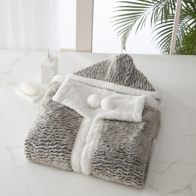 Chic Home Brighton Lightweight Wearable Blanket Color Grey