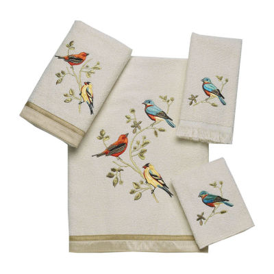 Chalk It up 3 Piece Embroidered Bath Towel Hand Towel and