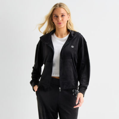Juicy By Juicy Couture Womens Lightweight Track Jacket, Color