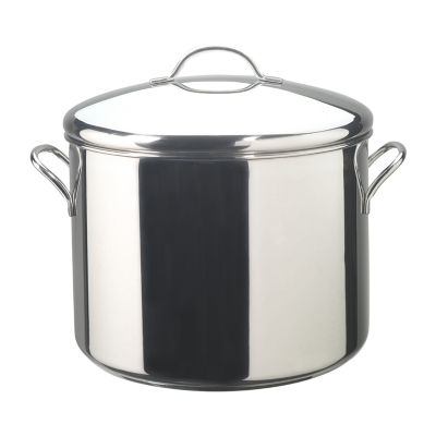 Mesa Mia Stainless Steel 20-qt. Stockpot with Steamer Insert