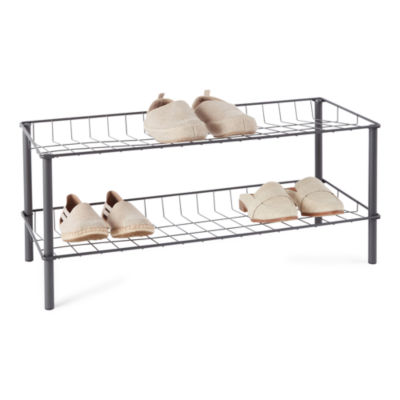 2-Piece Stackable Shoe Rack