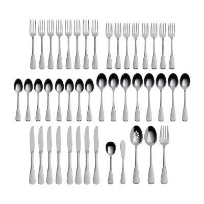 Oneida® Cleo 45-pc. Flatware Set, Color: Stainless - JCPenney