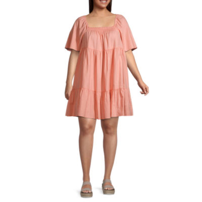 jcpenney petite plus size dresses