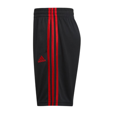 Red adidas hot sale basketball shorts