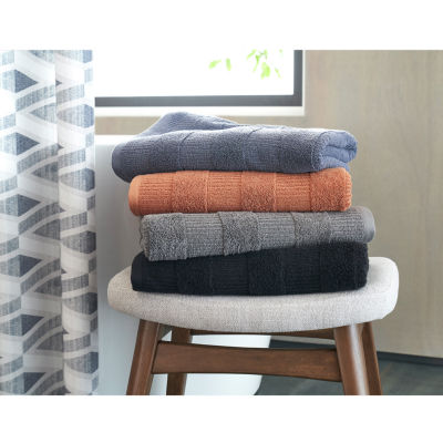 Fieldcrest Heritage Oversized Spa Bath Towel | Gray | One Size | Bath Towels Bath Sheets