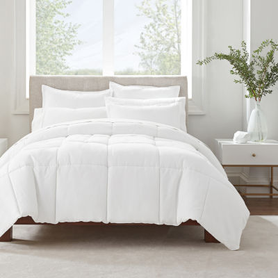 Stayclean Bacteria Inhibiting Diamond Stitch Comforter Set - On