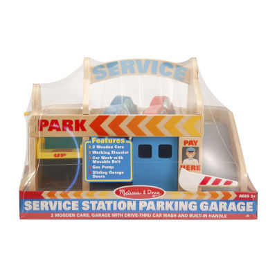 Melissa Doug Service Station Parking Garage Color Multi JCPenney