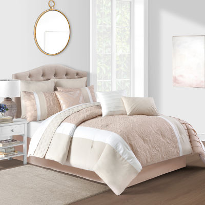 Delphine Pink Comforter Set