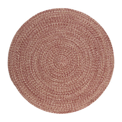 Colonial Mills American Tweed Braided Round Rugs Floor Coverings