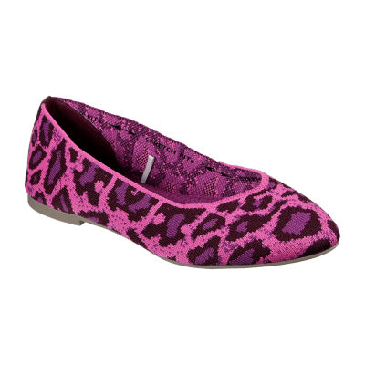 Skechers leopard outlet print flats