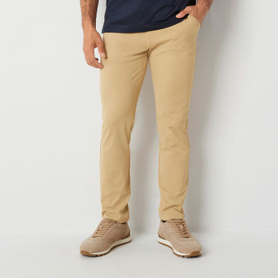 Stylus Chino Mens Slim Fit Flat Front Pant - JCPenney