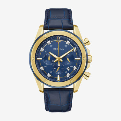 Bulova chronograph outlet blue