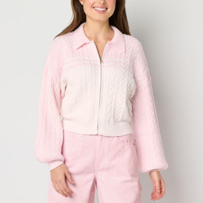 アウターその他 87MM Mmlg CPC CABLE CARDIGAN PINK MMLGBC2K010 CB647_SR5139