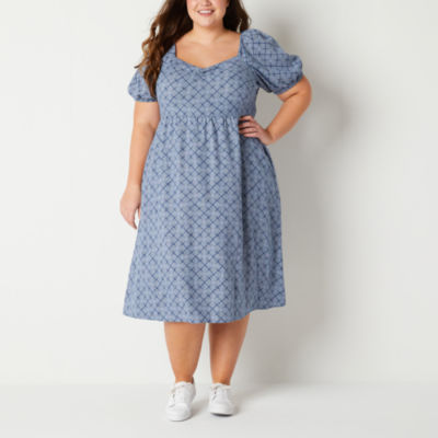 Jcpenney plus shop size summer dresses